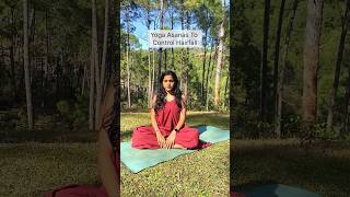 Yoga Asanas To Control Hairfall  cultofficial shorts [upl. by Rhines702]