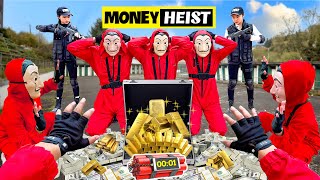 PARKOUR VS MONEY HEIST  Money Heist Revenge on Police After Being Arrested  Epic POV [upl. by Hepsiba]