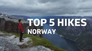 Top 5 Hikes in Norway  Best of Summer 2022 [upl. by Riccio]