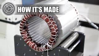 HOW ITS MADE Electric Motors [upl. by Puto]