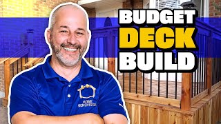 Remodel Your Deck on a Budget  DIY Tutorial [upl. by Yared]