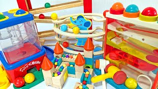 Marble run race ASMR ☆ Summary video of over 10 types of marble runsCompilation Long video [upl. by Willis]