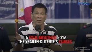 A foulmouthed 2016 The year in Dutertes curses [upl. by Annette]