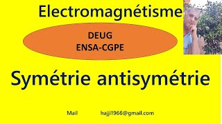 électromagnétisme  Symétrie antisymétrie [upl. by Brieta]