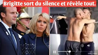 Emmanuel Macron embrasse son garde du corps Brigitte sort du silence révèle toute la vérité cachée [upl. by Asiek468]