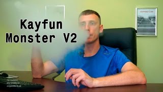 Обзор обслуживаемого бака атомайзера Kayfun Monster v2 [upl. by Eartha163]