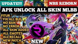 NEW NBS REBORN 2024 LATEST VERSION  INJECTOR ML  APK UNLOCK ALL SKIN MOBILE LEGENDS [upl. by Eibber]