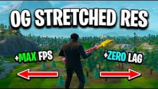 How To Get STRETCHED RESOLUTION in Fortnite Chapter 2 Remix Best Stretched Res FPS BOOST [upl. by Akener]