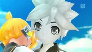 Project DIVA F Len Kagamine  Monochrome Blue Sky Cover Full HD [upl. by Archy203]