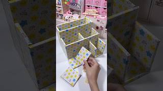 Easy desk organizer diy craft organizer shorts shortvideo [upl. by Thornburg13]