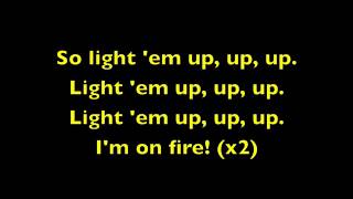 Light Em Up Fall Out Boy Lyrics [upl. by Bunker]