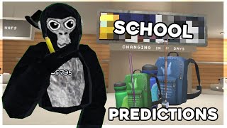 Gorilla Tags Back To School Update Predictions [upl. by Fortuna46]