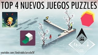 TOP 4 NUEVOS JUEGOS PUZZLES Para Android  GRATIS y Sin Internet D  AndroideJuradoSV [upl. by Lesh753]