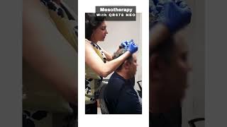 Mesotherapy Treatment for Hair with QR678 Neo Subscribe to DrRinkyKapoor shorts [upl. by Matuag881]