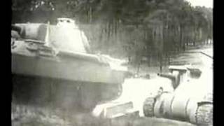 WW2 Propaganda Trial Tank Panther Tiger Panzer General Lee [upl. by Idnir842]