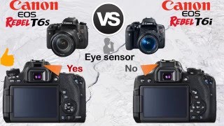 Canon EOS Rebel T6s VS Canon EOS Rebel T6i  Canon EOS 760D vs Canon EOS 750D [upl. by Allerie]