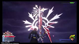 KINGDOM HEARTS Ⅲ Data Marluxia Boss Battle Proud Mode [upl. by Blythe]