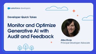Monitor and Optimize Generative AI with Audit and Feedback  Developer Quick Takes [upl. by Neeruan420]