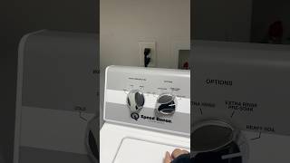 The best washing machine for work clothes 💪🏼 SpeedQueenHome agitator speedqueen tc5 [upl. by Orsay348]