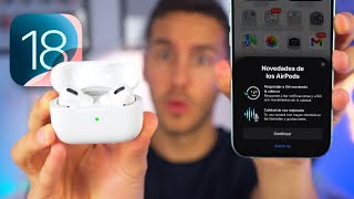 Tienes que ACTUALIZAR tus AirPods a iOS 18 ✅ [upl. by Annayr626]