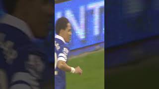 STEVEN PIENAAR SCORES AN INCREDIBLE NO LOOK GOAL football everton premierleague premierleague [upl. by Jarin]