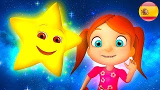 Estrellita Donde Estás  Canciones infantiles  Rimas 3D  Canciones  Twinkle Twinkle Little Star [upl. by Moreen]