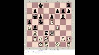 Monticelli Mario vs Fine Reuben  Syracuse Chess 1934 USA [upl. by Barnum561]