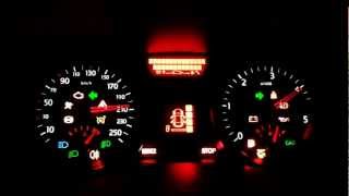 Renault Megane 2 test mode w custom LED [upl. by Doownelg838]