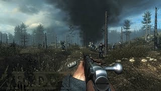 FRENCH INFANTRY IN HEAVY BATTLE OF WW1  FPS Game on PC Verdun [upl. by Rozelle]