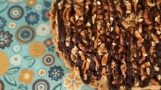 Chocolate Pretzel Peanut Butter Pie Recipe [upl. by Iretak]