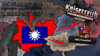 Unifying china as the rightKMT in Kaiserreich  Hearts of Iron IV [upl. by Ettelra442]