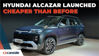 2024 Hyundai Alcazar Launched  7 Seater SUV for Rs 1499 Lakh [upl. by Atnom]