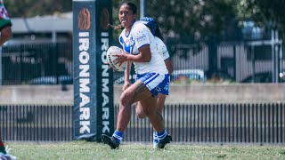 Tarsha Gale Cup Match Highlights Round 2 v Rabbitohs  2023 [upl. by Ahsekram238]