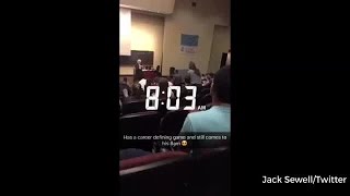 Luke Maye gets a standing ovation in class [upl. by Screens]