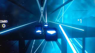 Pimax 5K OLED  Beat Saber durch die Linse gefilmt CES 2019 [upl. by Arrad]