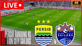 Live Persib Bandung vs Lion City Sailors  AFC Champions League Two 2024  Live Gameplay Simulation [upl. by Ybba]