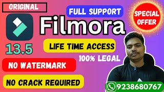 Filmora 13 Watermark Free Download in Just 1 Click  How to Download Filmora without Watermark [upl. by Adlesirhc505]