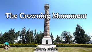 The Astoria Column  Maybe the Coolest Monument in the Pacific Northwest [upl. by Mohorva]