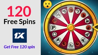 1xbet 120 Free Spin  How to get Free spin 1xbet new offer 2023 [upl. by Sandra494]