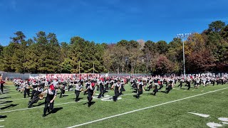 NC State Marching Band  Rehearsal of Pregame Show part 1 before Football Game 11092024 [upl. by Cronin]