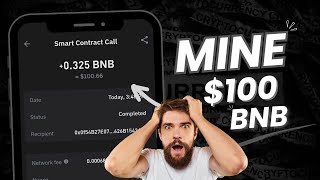 Mine 100 BNB IN 24 Hours  Fastest BNB Miner 2024  Crypto News Today [upl. by Nothgiel]