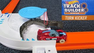 Hot Wheels Track Builder Turn Kicker No Batteries Required to boost Hot Wheels Cars Finding Todd [upl. by Essenaj]