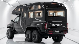 2025 Toyota 6X6 Camper Van The Ultimate OffRoad Adventure Vehicle [upl. by Nylasej]