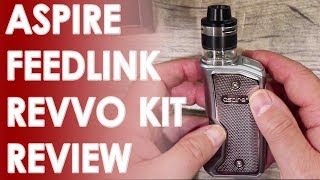 Aspire Feedlink Revvo Squonk Kit Review ✌️🚭 [upl. by Eibrik232]