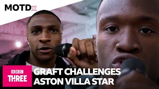 Rap Game UK’s Graft vs Aston Villa Star Rap Challenge  MOTDx  BBC Three [upl. by Perpetua]