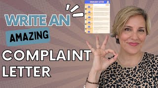 How to Write a COMPELLING COMPLAINT LETTER in English [upl. by Infeld667]