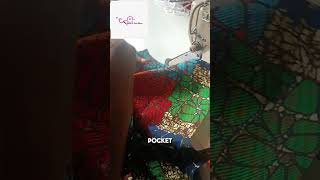 Easy DIY inseam pocketAdd pockets to any garment in minutes sewingtutorial sewinghacks trending [upl. by Aicenav]