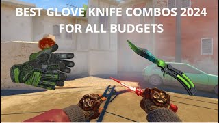 BEST CS2 KNIFE GLOVE COMBOS ALL BUDGETS 2024 [upl. by Parnell]