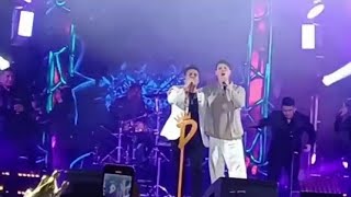 Deyvis Orosco y Reynaldo Pacheco Cantan juntos en el Concierto de Tu Nombre y El Mio [upl. by Nomihs]