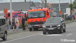 Verschillende rondritten tijdens open dag brandweer Melle [upl. by O'Connell969]